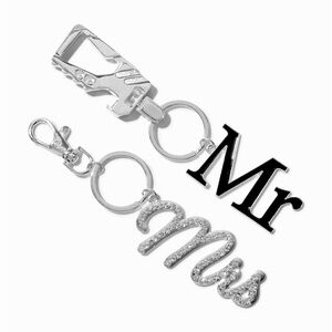 2-Pack Mr. & Mrs. Keychains - NWT